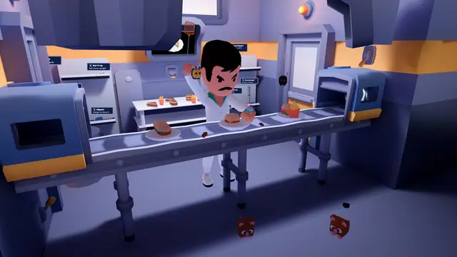 The whole assembly line, from portal to portal
